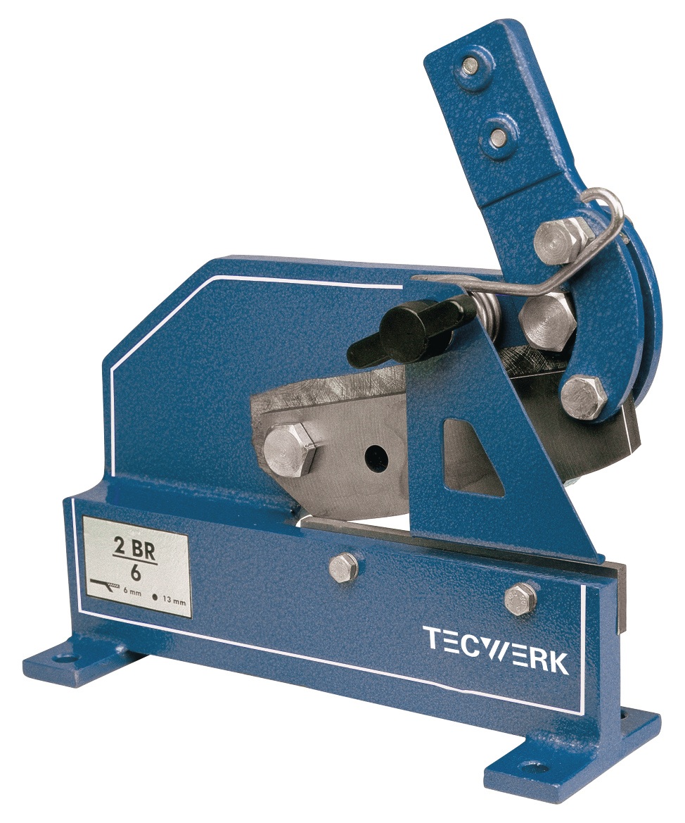 Blech-/Rundstahlschere 2BR/5 Messer-L.150mm Stahlbl.50x5mm Rundstahl 11mm TW