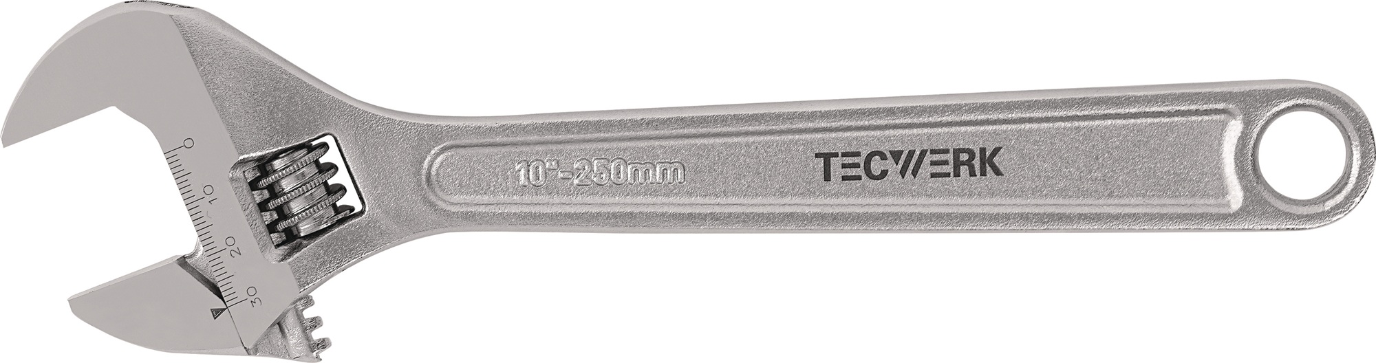 Rollgabelschlüssel max.19mm L.150mm m.Einstellskala TECWERK