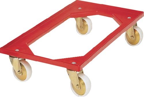 Kistenroller Tragfähigkeit 250 kg Polymer-Bereifung - 10002 R