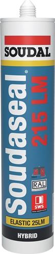 Hybridpolymerdichtstoff SOUDASEAL 215 LM weiß 290ml Kartusche SOUDAL