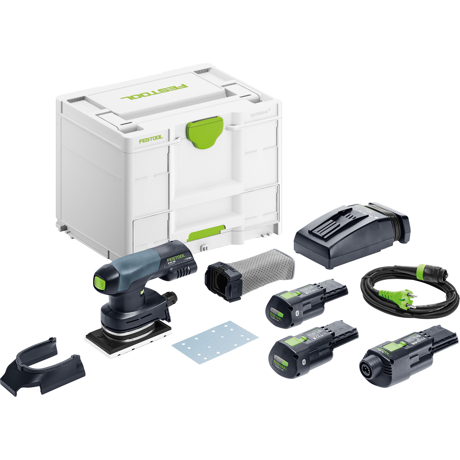 Festool Akku-Rutscher RTSC 400 3,0 I-Set / 2x 3,0 Ah Akku + Ladegerät ...