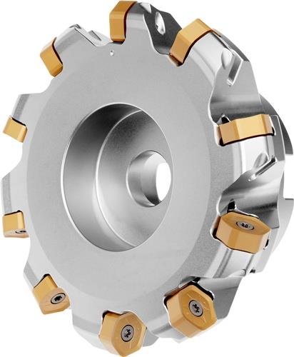 Planfräser ISO 125A08R-S45HN09C-CF D.40mm Rechtslauf Schneid-D.136,7mm