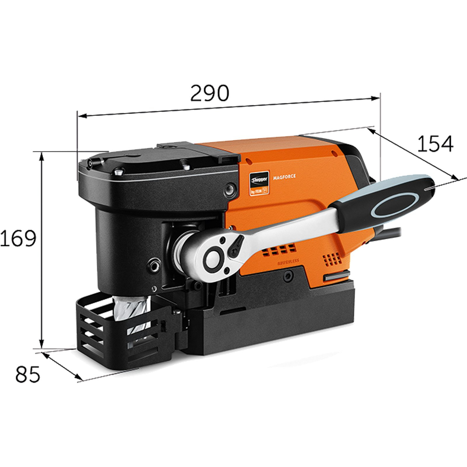 Fein KBC 36 MAGFORCE Compact-Magnet-Kernbohrmaschine 1.200 W - 72732362000