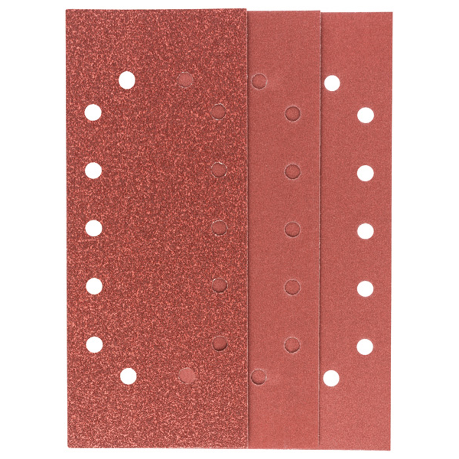 Bosch Schleifblatt-Set für Schwingschleifer K=60/120/180 115x280 mm 14 Loch 10-tlg. - 2609256B32