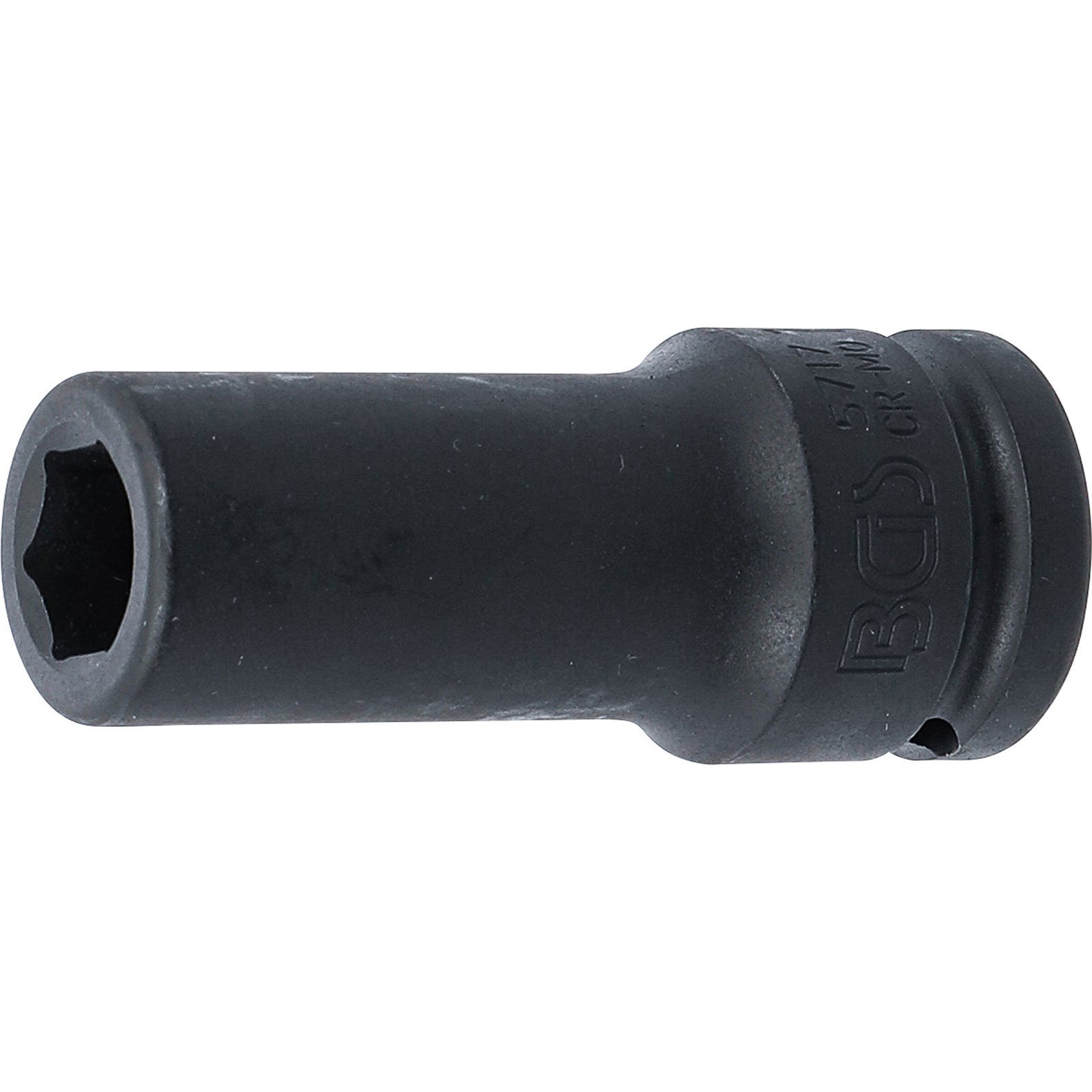BGS Kraft-Steckschlüssel-Einsatz Sechskant tief Antrieb Innenvierkant 20 mm (3/4") SW 17 mm - 5717