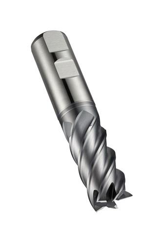 Schaftfräser C907 DIN 844 K D.32mm Schneiden-L.53mm HSS-E-PM ALCRONA 45Grad Z.6