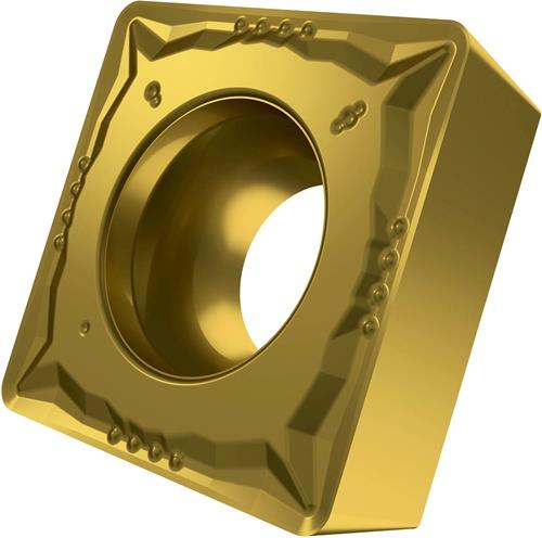 Drehwendeschneidplatte ISO SCMT 120408E-FM:T8315 D.5,5mm PVD beschichtet Gold