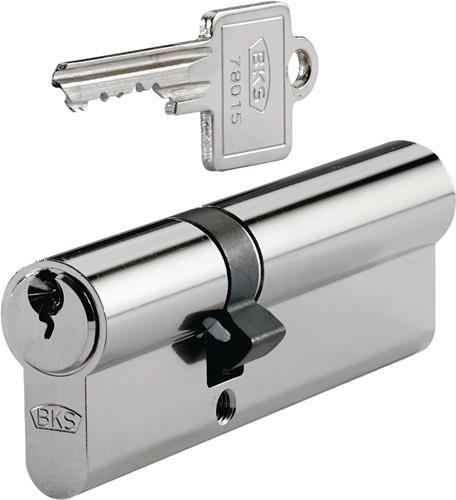 BKS Profildoppelzylinder PZ 8812 31/35mm NuG beids.Anz.Schlü.3 versch.-schl - B 8812 0015