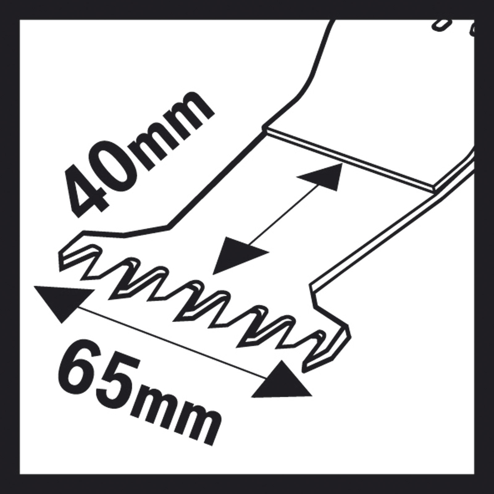 Bosch 25x BIM Tauchsägeblatt Starlock AII 65 BSPB Hard Wood 40 x 65 mm - 2608662032