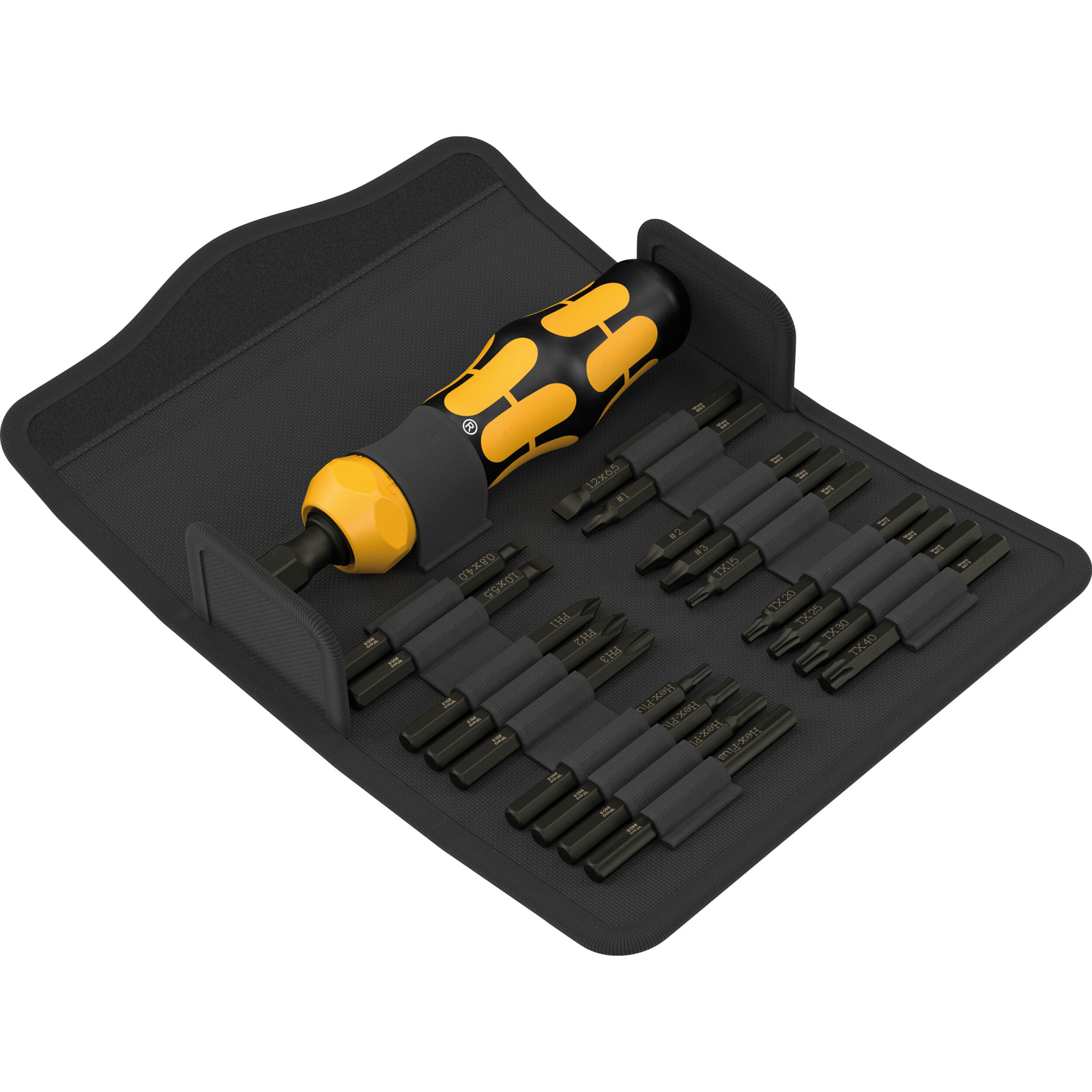 Wera click-Torque X 7 Drehmomentschlüssel für Einsteckwerkzeuge, 10-100 Nm - 05018111001