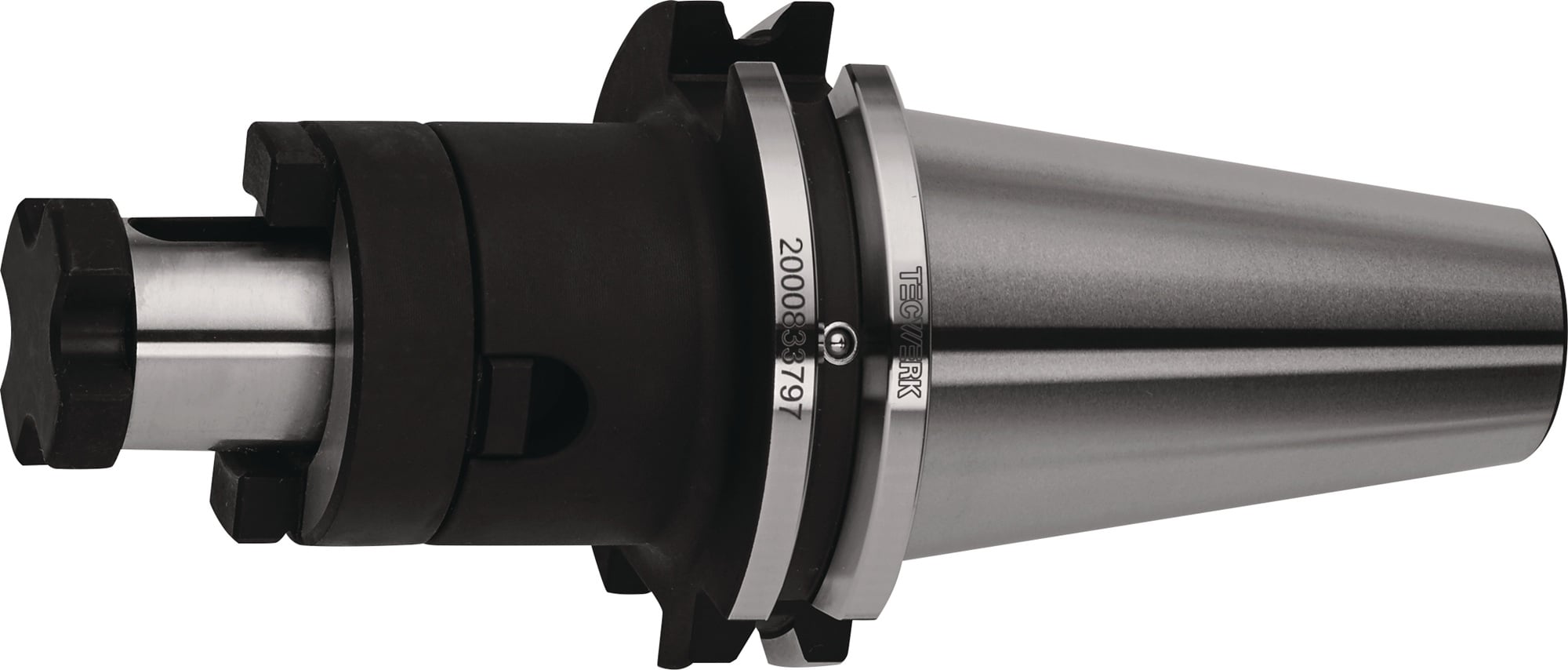 Kombiaufsteckfräsdorn DIN 69871AD/B Spann-D.16mm SK40 A.-L.100mm TECWERK
