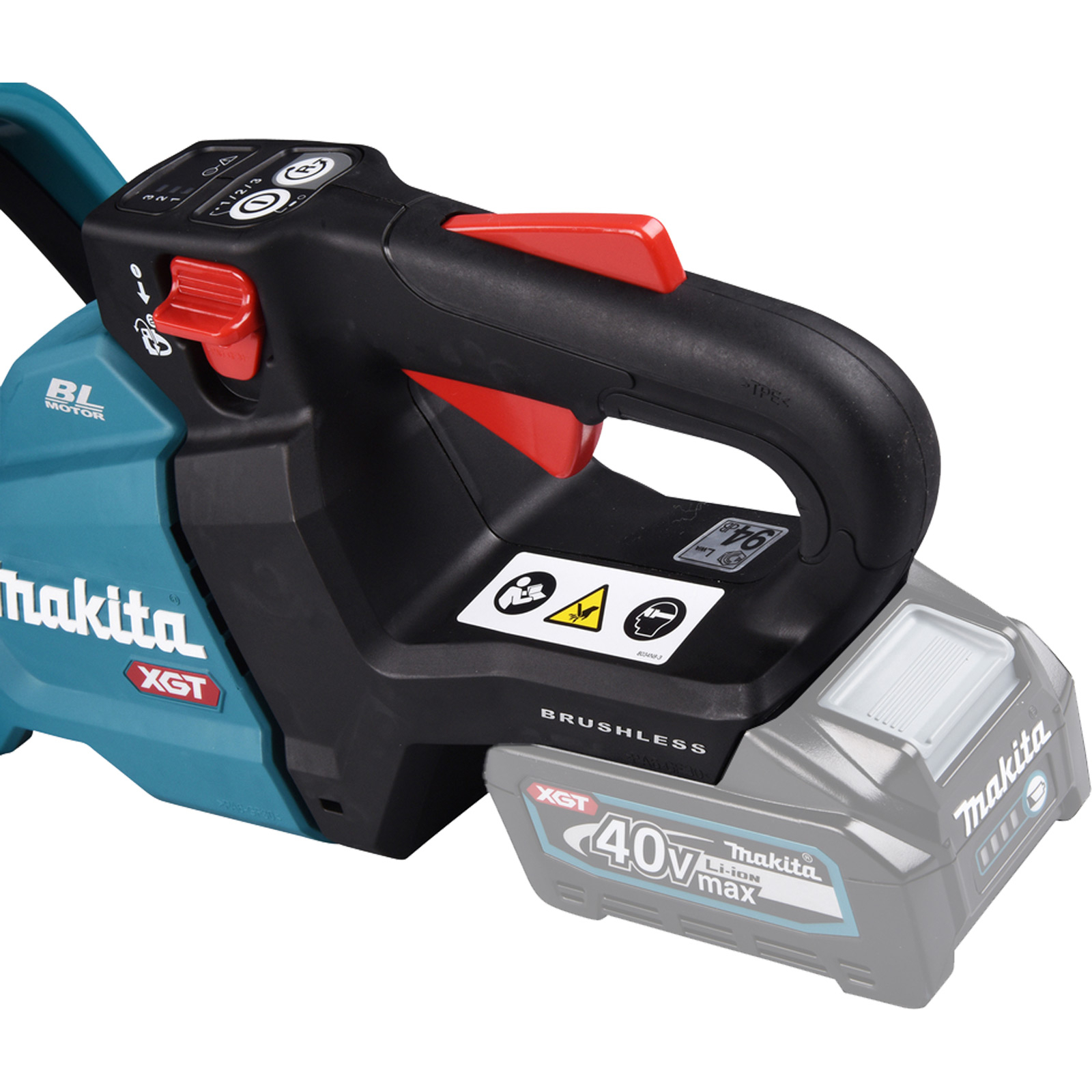 Makita UH007GD201 Akku-Heckenschere 75 cm 40V max. / 2x 2,5 Ah Akku + Ladegerät