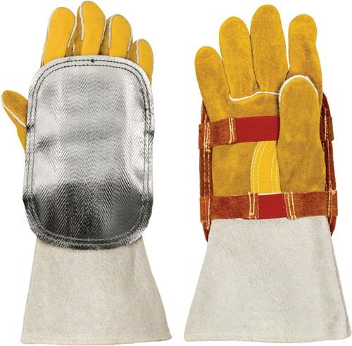 Weldas Handschutz Rindspaltleder mit Glasfaser - 44-3008LB