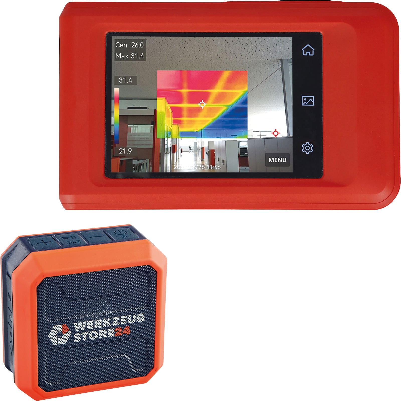 ROTHENBERGER ROINFRATECT Wärmebildkamera + Bluetooth Lautsprecher - 1500005132-Set