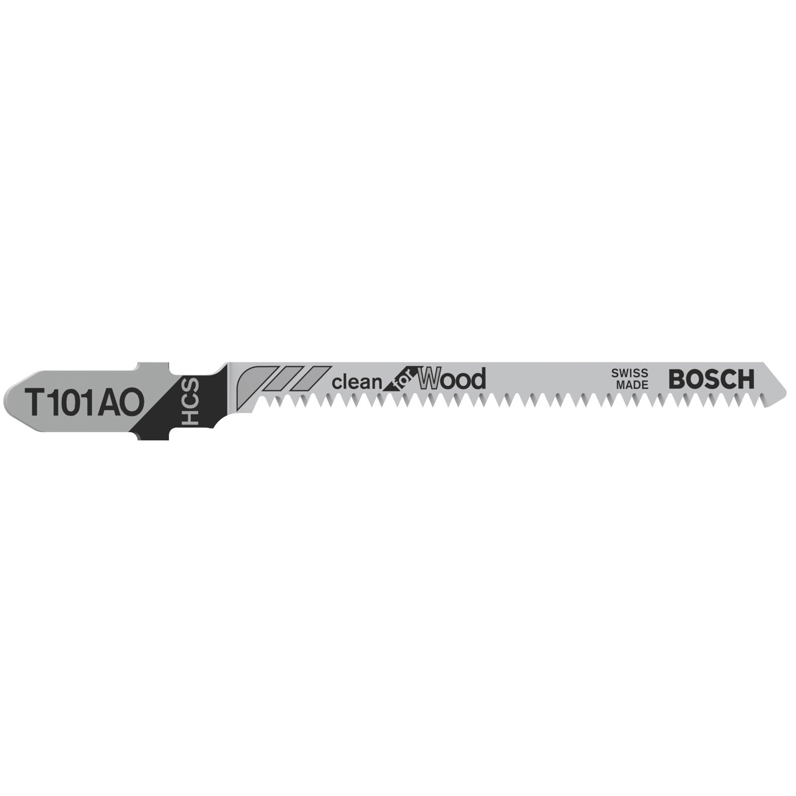 Bosch 3x Stichsägeblatt T 101 AO Clean for Wood - 2608630559