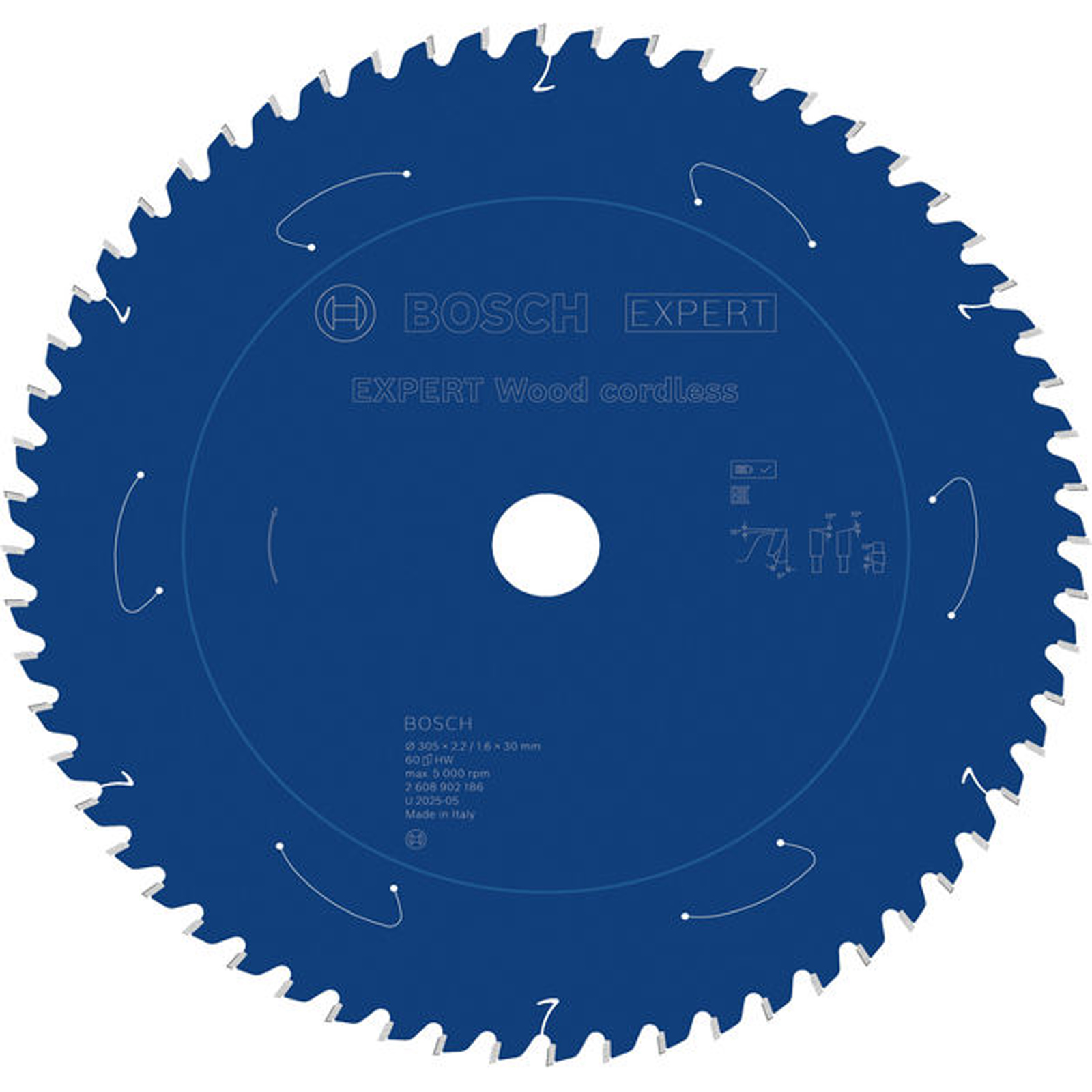 Bosch EXPERT Wood Kreissägeblatt 305x30 mm Z60 - 2608902186