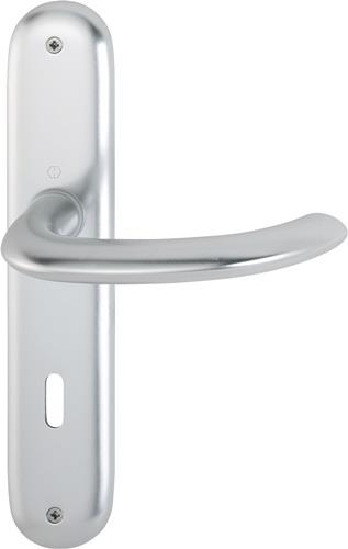 HOPPE Langschildgarnitur Mar.1138/273P Alu.F1 OB 72mm DIN L/R - 2784718