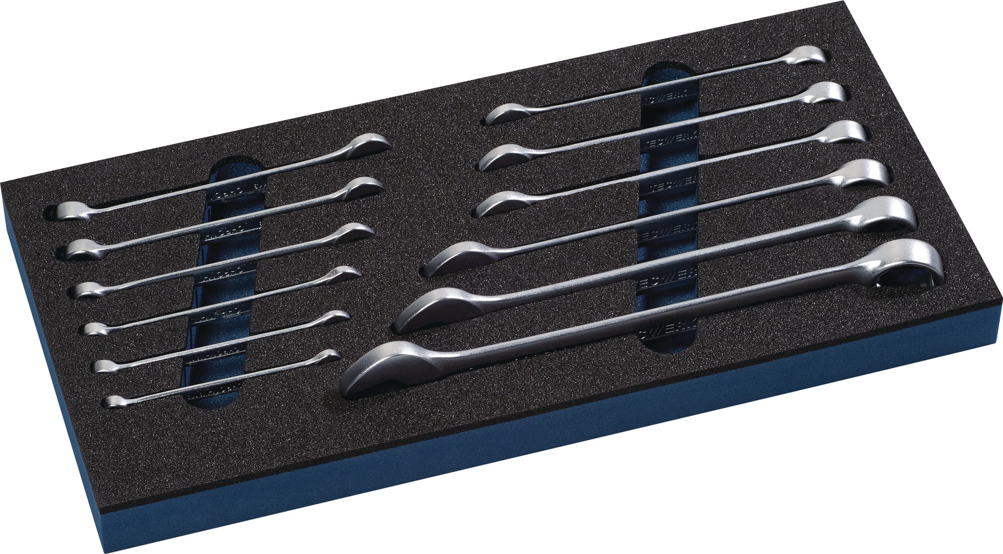 Werkzeugmodul 12-tlg.1/3-Modul Schlüsswelweiten 6-22mm TECWERK