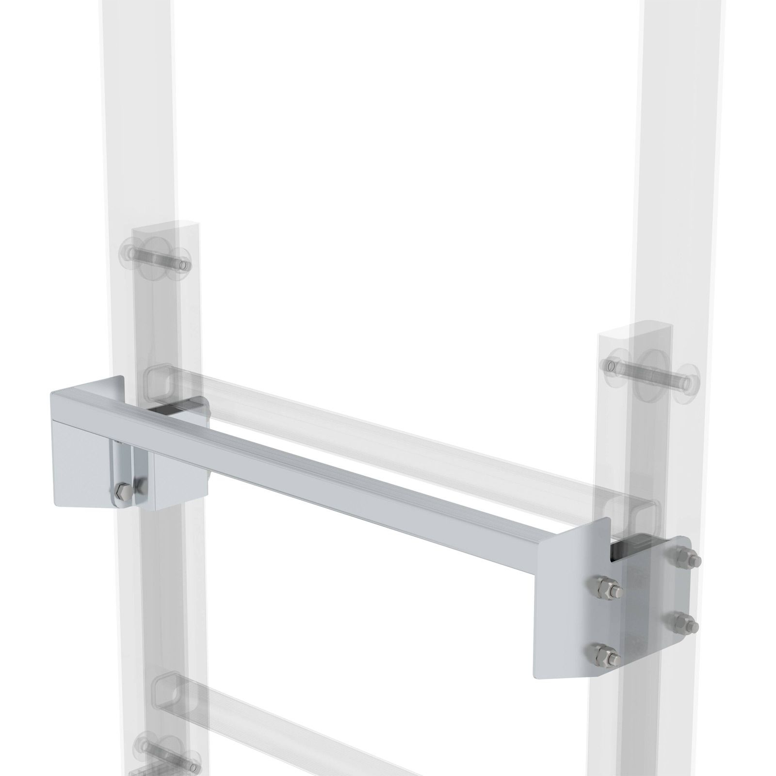 Günzburger Steigtechnik Ausstiegstritt Alu blank