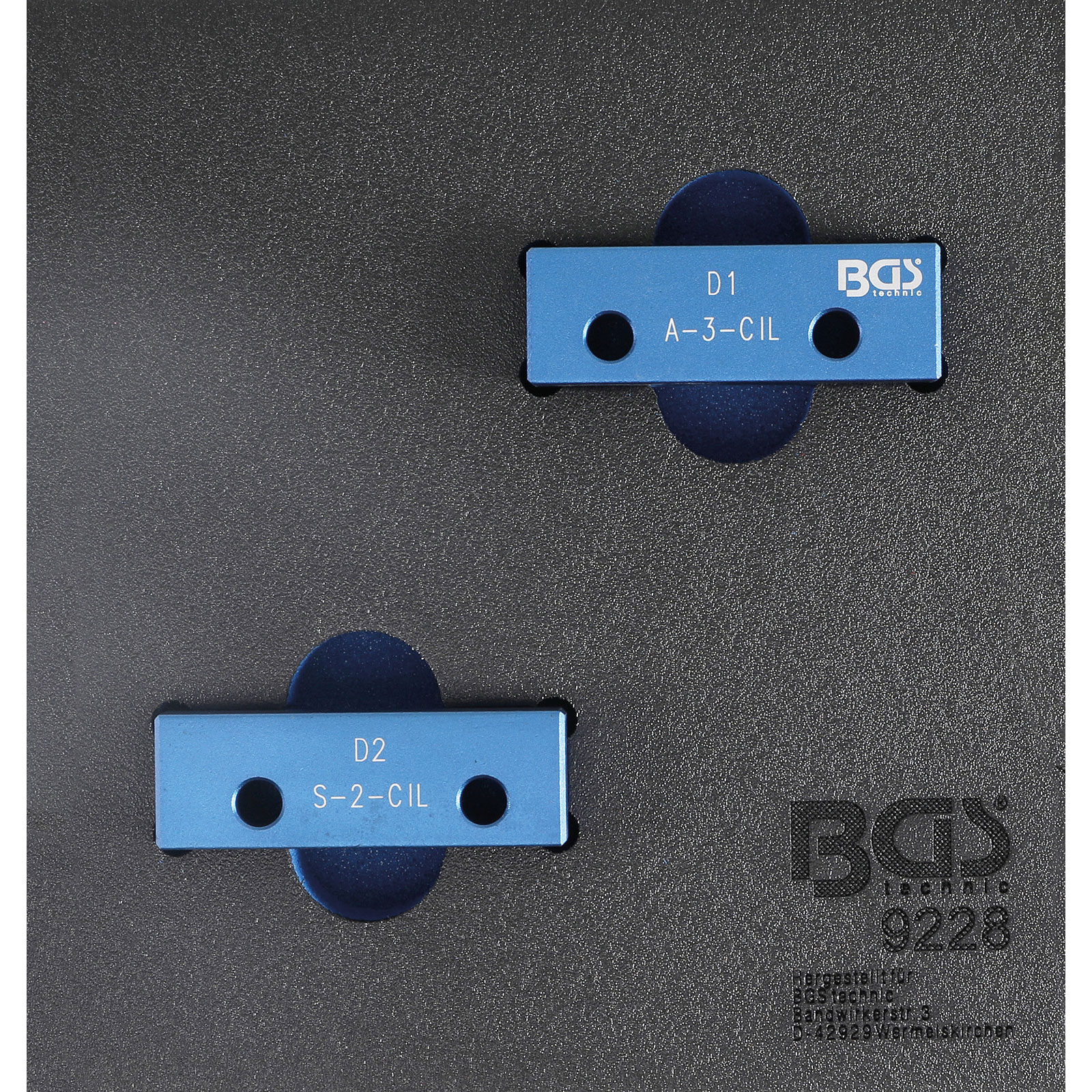 BGS Werkstattwageneinlage 1/6: Nockenwellen-Arretierwerkzeug-Satz für Lancia 2.0 VIS 4 Zylinder - 9228