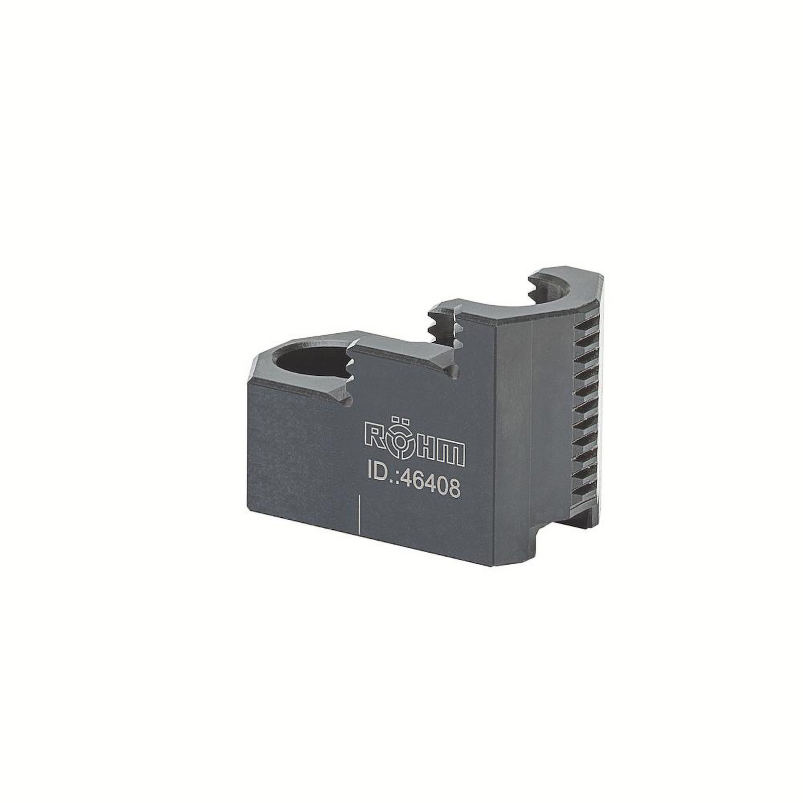 Röhm Umkehr-Aufsatzbacken 600/700, 3-Backen-Satz, gehärtet, Spitzverzahnung 90° - 169464