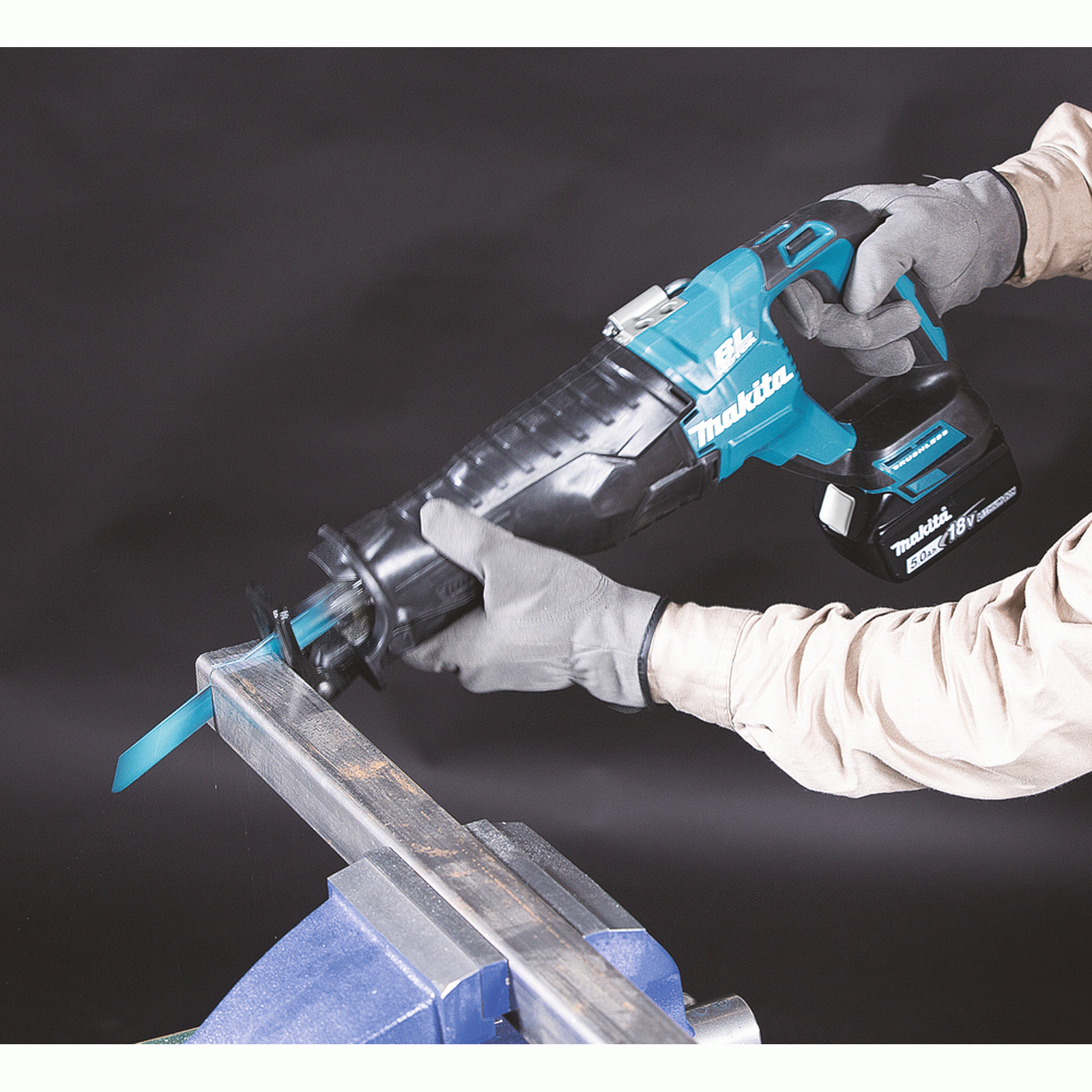 Makita DJR187ZK Akku-Reciprosäge 18V Solo im Transportkoffer