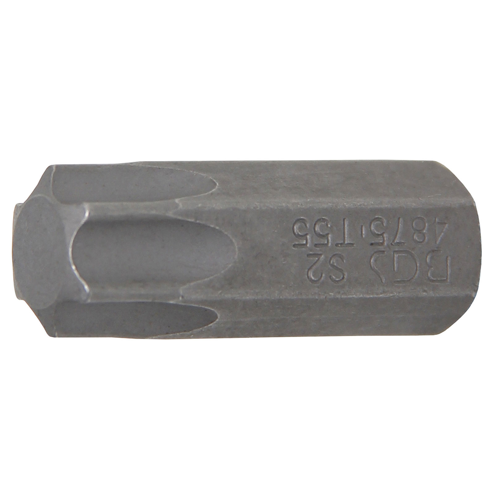 BGS Bit Antrieb Außensechskant 10 mm (3/8") T-Profil (für Torx) T55 - 4875