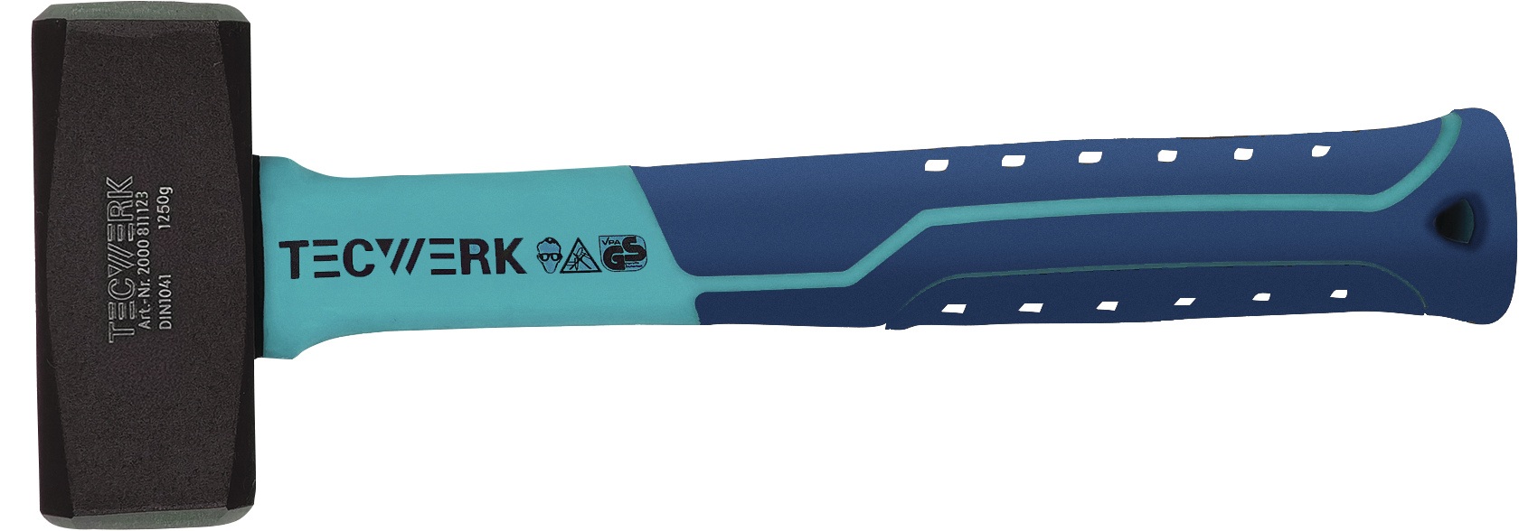 Fäustel Kopf-G.1250g Fiberglas TECWERK