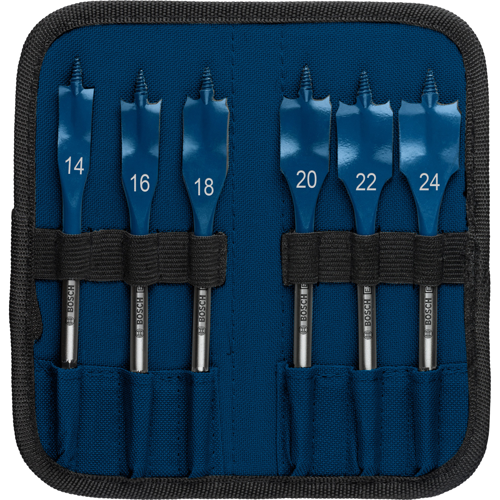 Bosch Expert SelfCut Speed Flachfräsbohrer-Set 14/16/18/20/22/24 mm 6tlg. - 2608900332