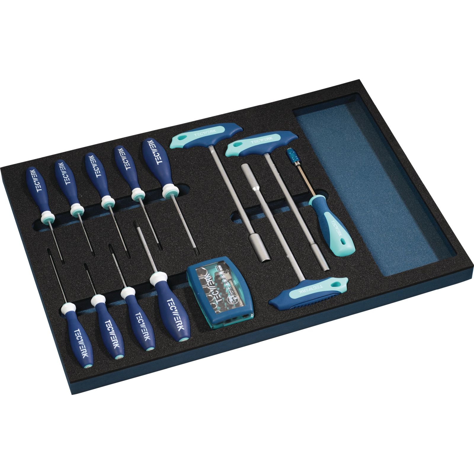 Werkzeugmodul 37-tlg.3/3-Modul Werkzeugsatz TECWERK