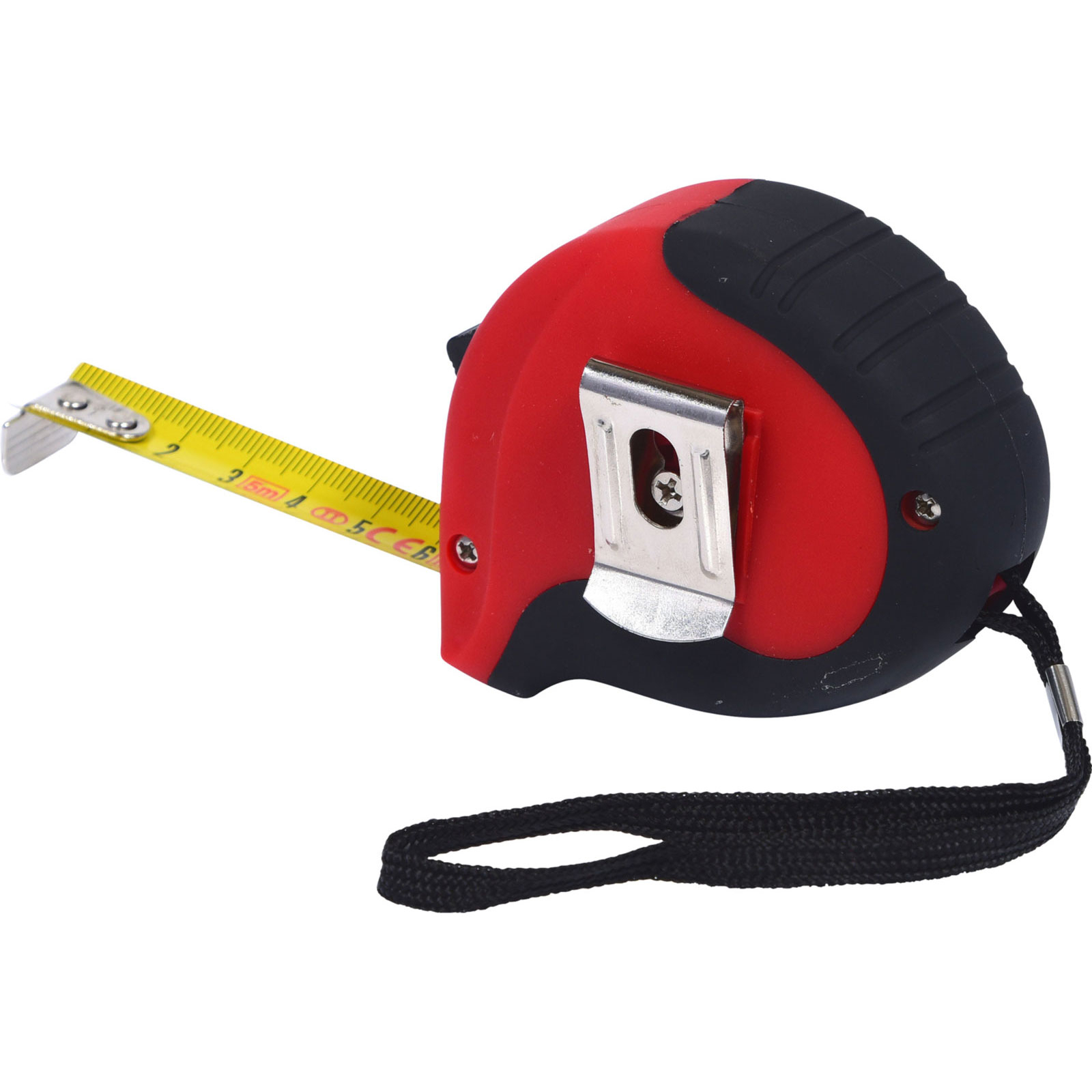 KS TOOLS Bandmaß mit Feststeller schwarz-rot 5m 19 mm - 300.0114