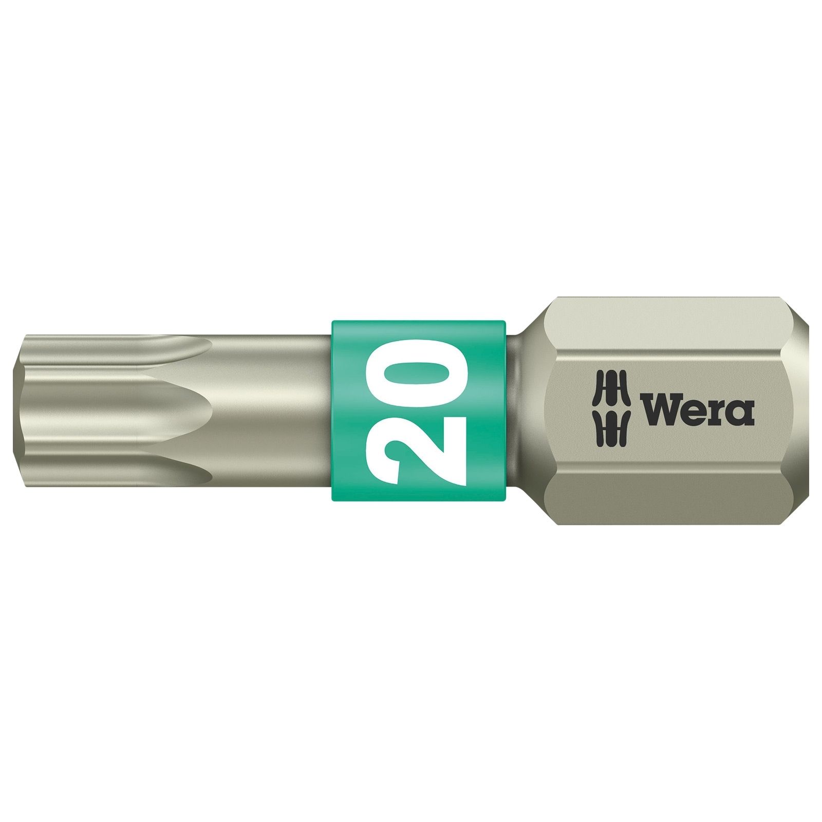 Wera 3867/1 TS Torx Bits, Edelstahl TX 20 x 25,0 mm - 071034