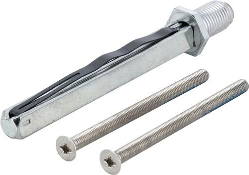 HOPPE Bef-set.Sertos FS-K/G 65-70mm M5x75 4-KT.9x90mm - 11523657