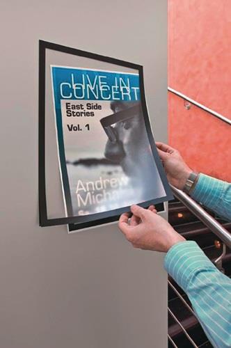 Durable 2x Magnetrahmen selbstklebend DIN A3 dunkelblau - 4873-07