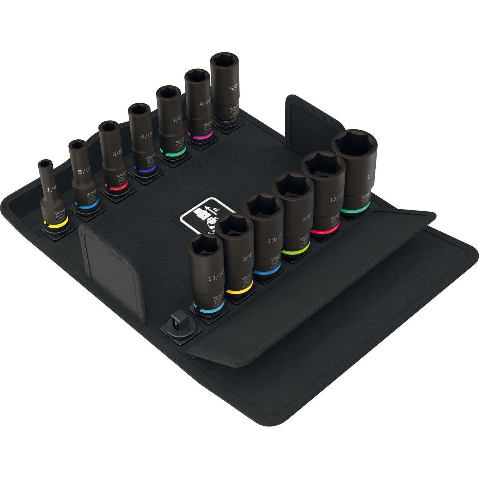 Steckschlüsselsatz 8790 B Impaktor Deep Imperial Set 1 13-tlg.3/8 Zoll WERA