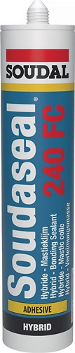 SOUDAL Kleb- u.Dichtstoff Soudaseal 240FC grau 290ml Kartusche - 105027