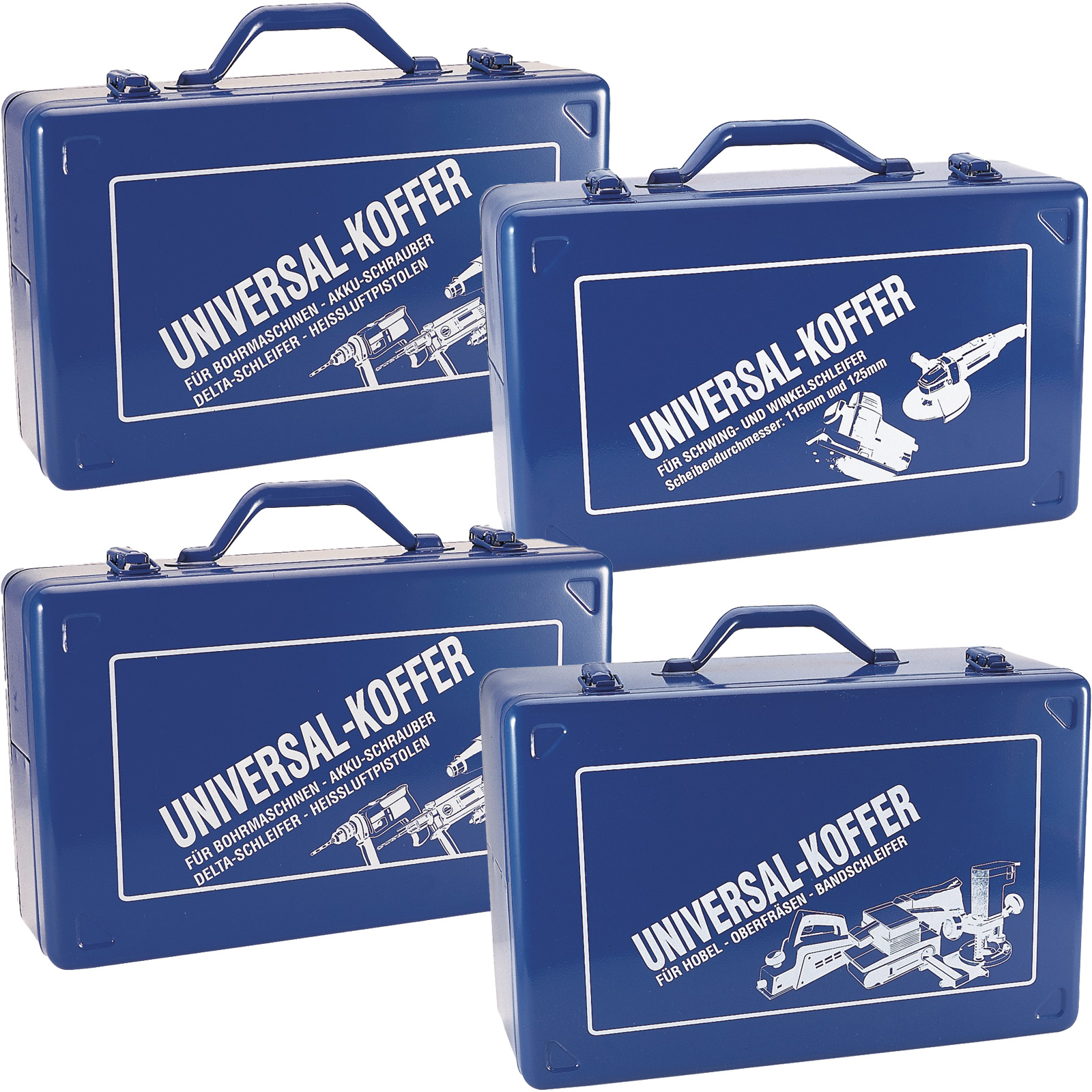 Werkzeugmaschinenkoffer mit mit Schaumstoffeinlage