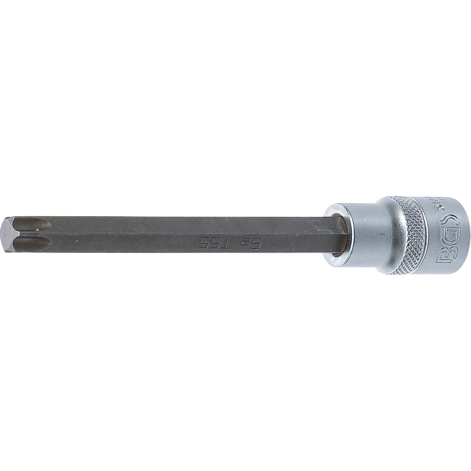 BGS Bit-Einsatz Länge 140 mm Antrieb Innenvierkant 12,5 mm (1/2") T-Profil (für Torx) T55 - 5184-T55
