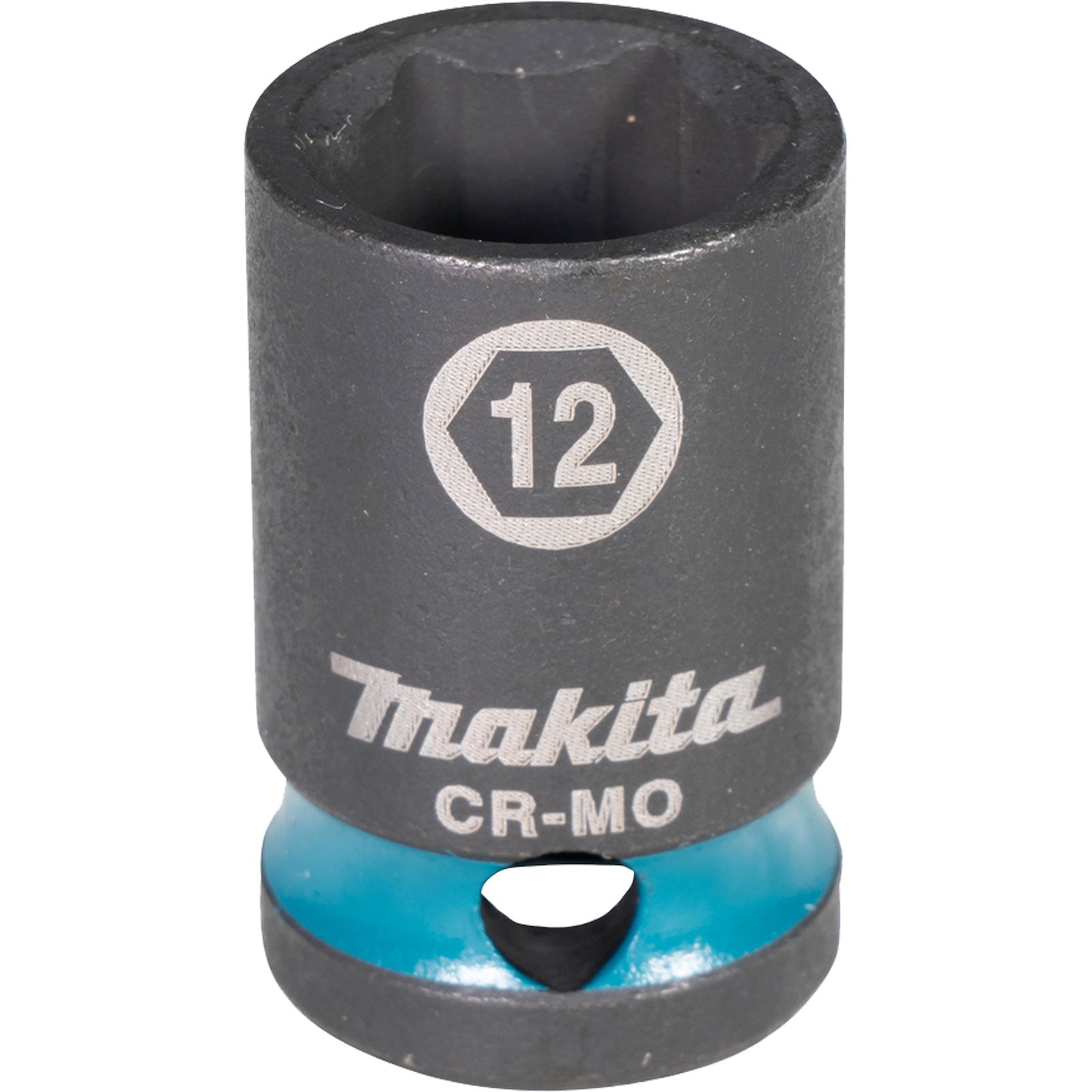 Makita E-15936 Steckschlüssel 3/8" SW12 Impact Black kurz