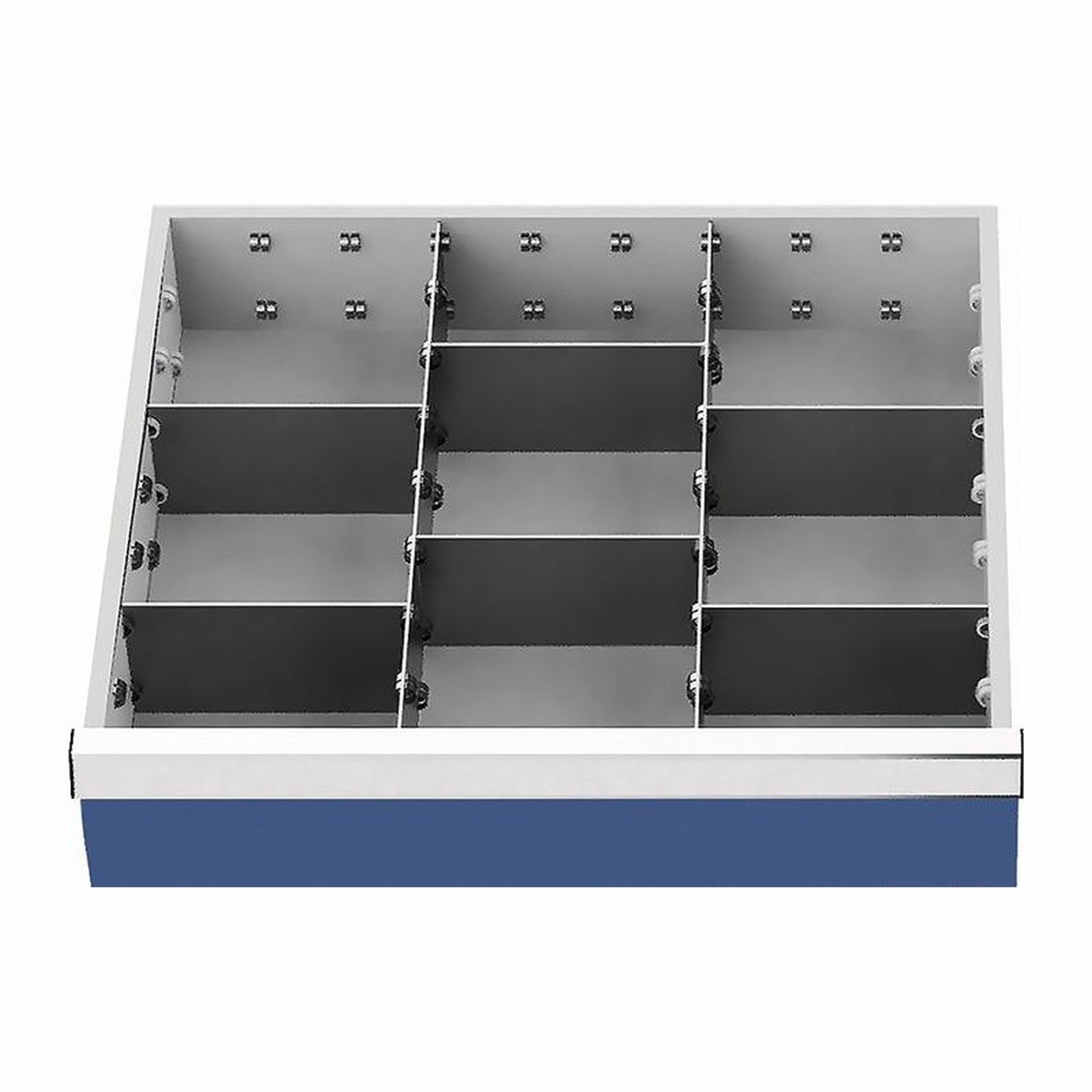 Schubladenunterteilungsmaterial Metall