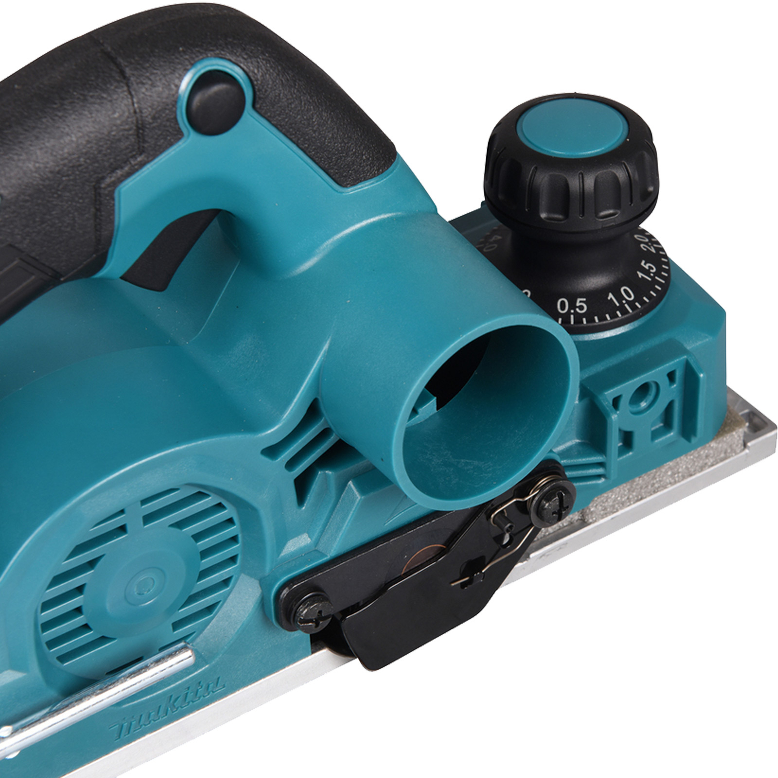 Makita KP001GM201 Akku-Hobel 40V max. / 2x 4,0 Ah Akku + Ladegerät im MAKPAC