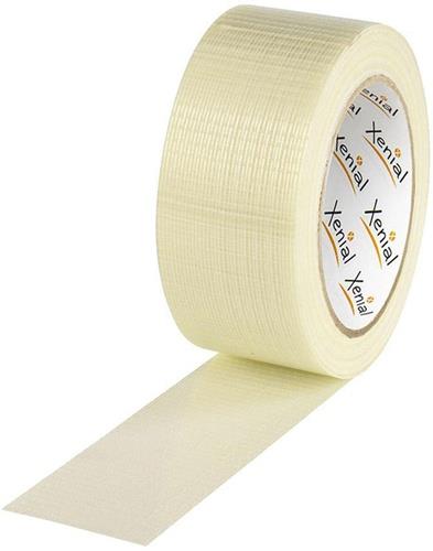 Filamentklebeband m.Längs-/Querfaden Breite 50mm L.50m S.125µ transparent XENIAL