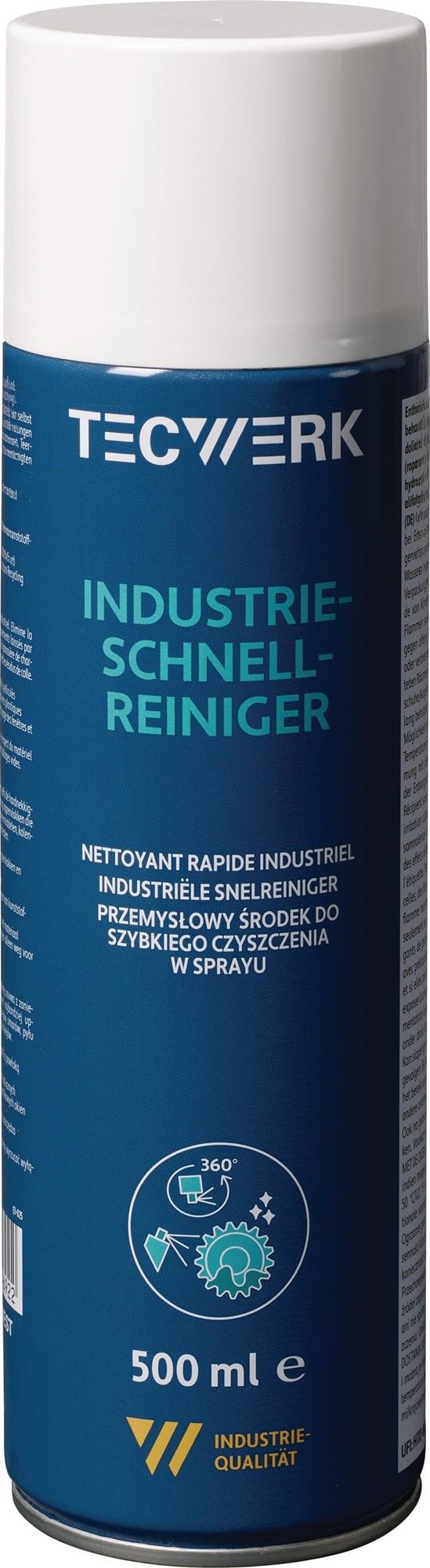 Industrieschnellreiniger 500ml Spraydose TECWERK