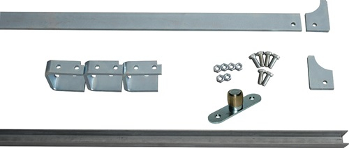 HBS-BETZ Laufschienen-Set 80787 Schienengröße 50x10mm STA verz.105 od.120mm Rl - 80787