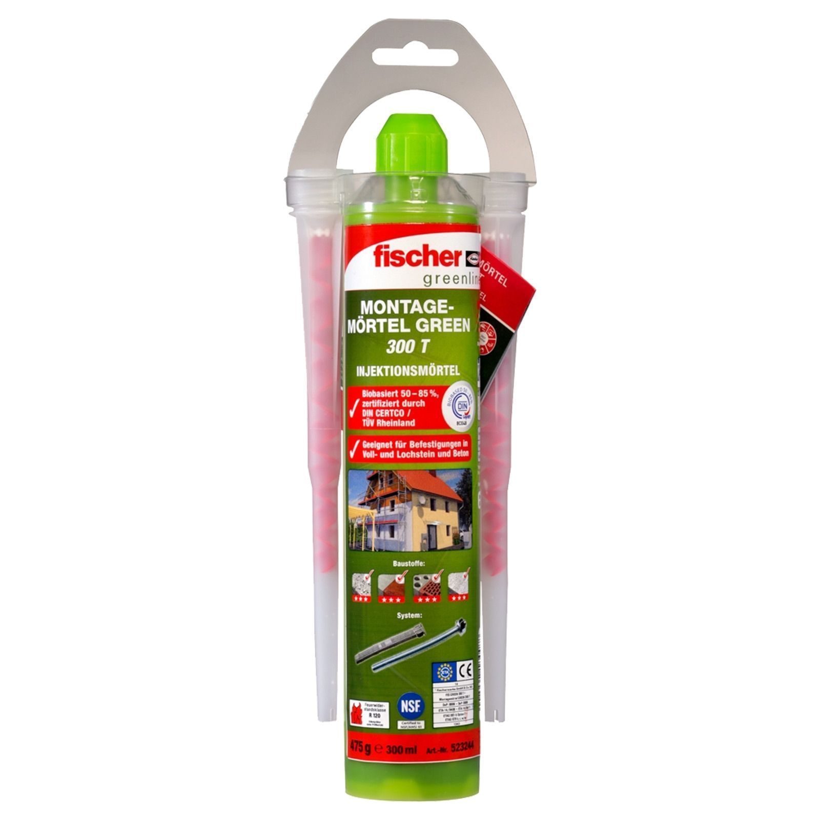 Fischer Montagemörtel GREEN 300 T K - 523244