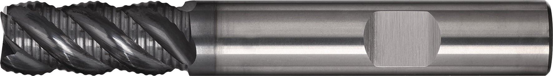 Schaftfräser DIN 6527L Typ HR D.6mm Einsatz-L.-mm VHM TiAlN HB Z.4 lang TECWERK