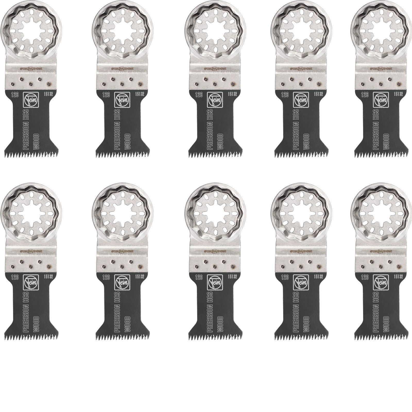 Fein 10x E-Cut Long-Life Sägeblatt Starlock 20 mm - 63502183240