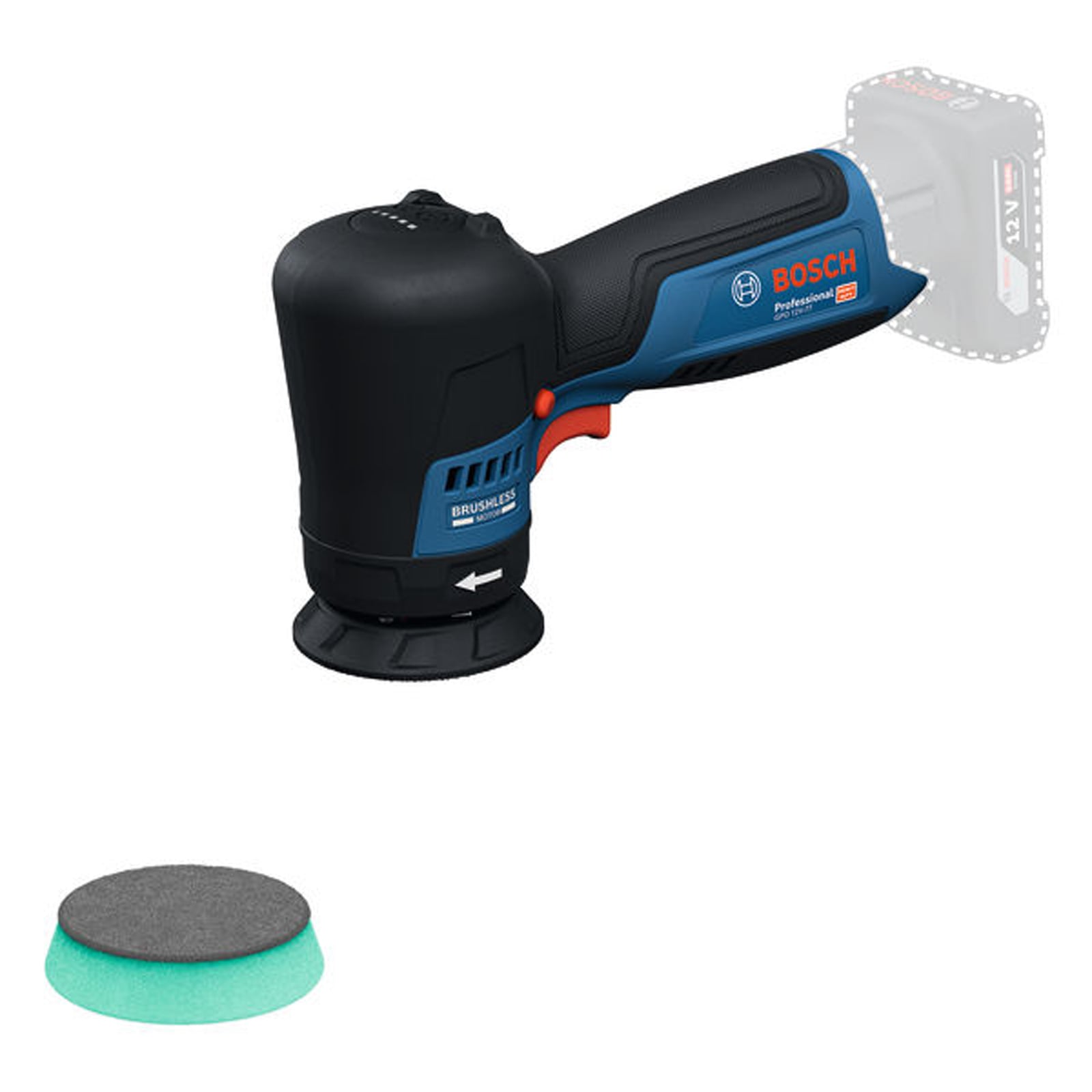 Bosch Akku-Polierer GPO 12V-77 Solo - 06019L3000