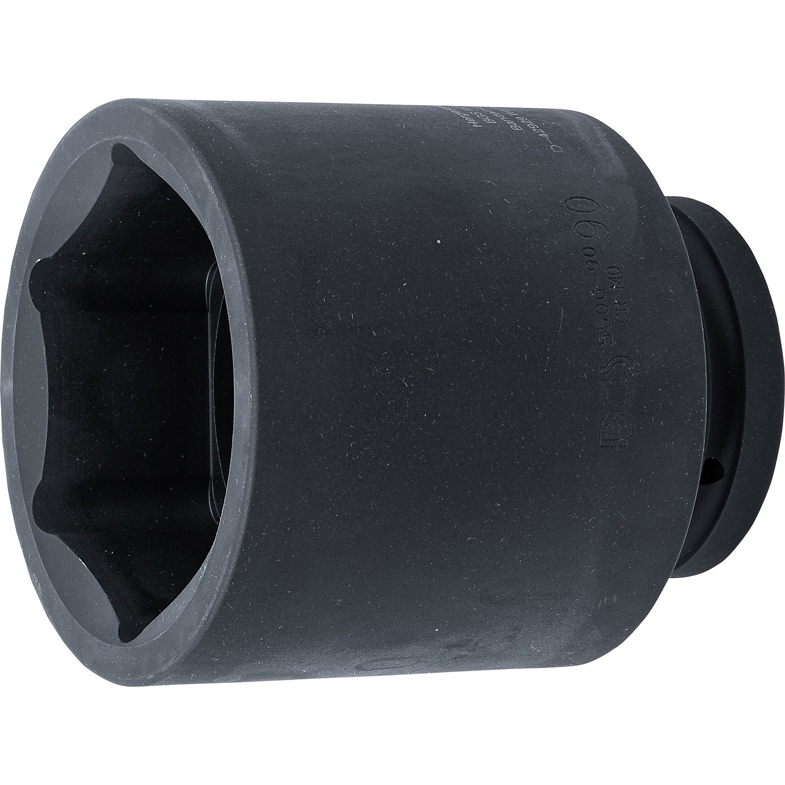 BGS Kraft-Steckschlüssel-Einsatz Sechskant tief Antrieb Innenvierkant 25 mm (1") SW 90 mm - 5500-90