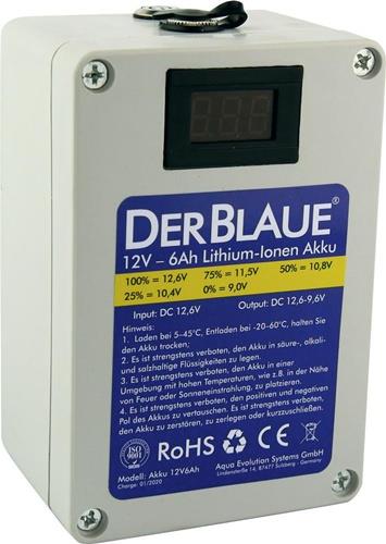 AQ Akku 12V, 6Ah Lithium-Ionen Akku